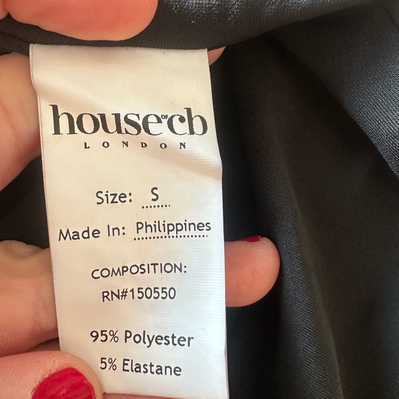 House of CB Aline Black Dress - Picture 12 of 13